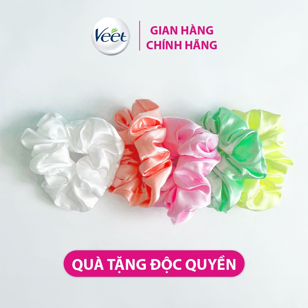 [QUÀ TẶNG KHÔNG BÁN] Cột tóc lụa scrunchies - màu ngẫu nhiên