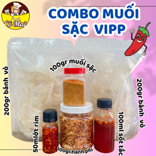 [COMAI - COMBO MUỐI SẶC VIPPP] Combo Bánh Tráng Muối Sặc Siêu Cay Vip