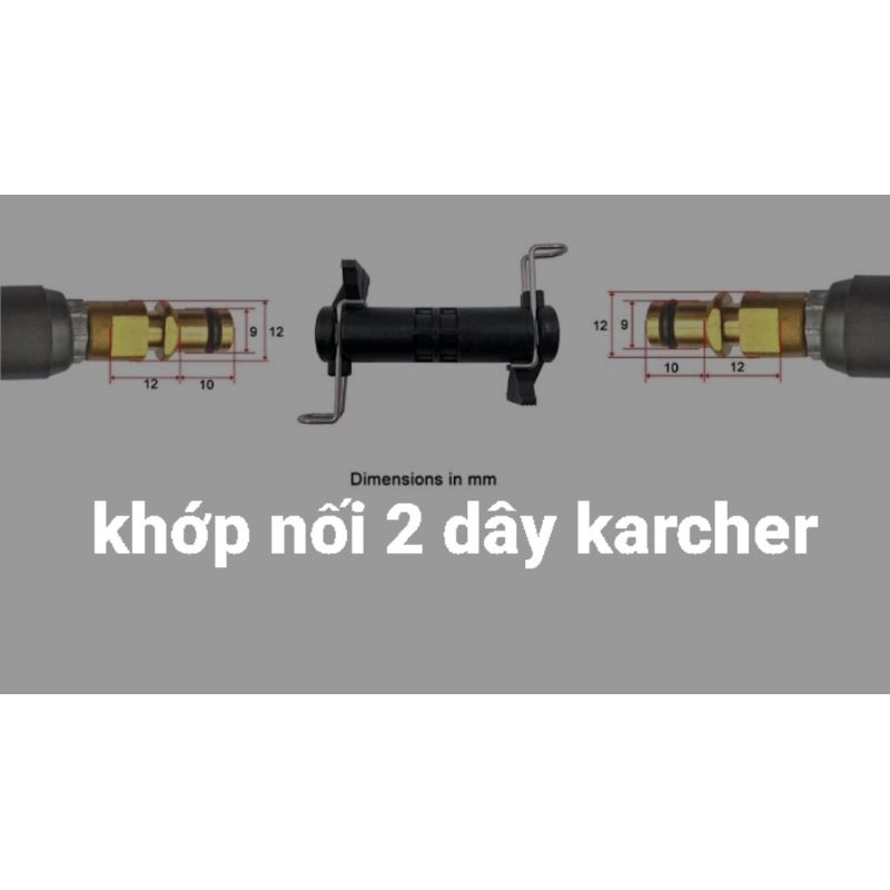 Dây rửa xe cho máy kacher k2-> k7