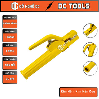 Kìm hàn, kìm hàn que, kìm hàn điện kd-500a dctool bằng đồng thau nguyên khối, dùng để kẹp hàn mối nối
