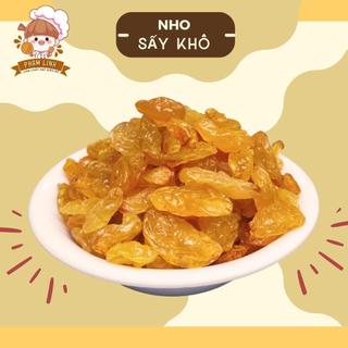 Nho khô vàng trái to 100g - nho vàng sấy khô