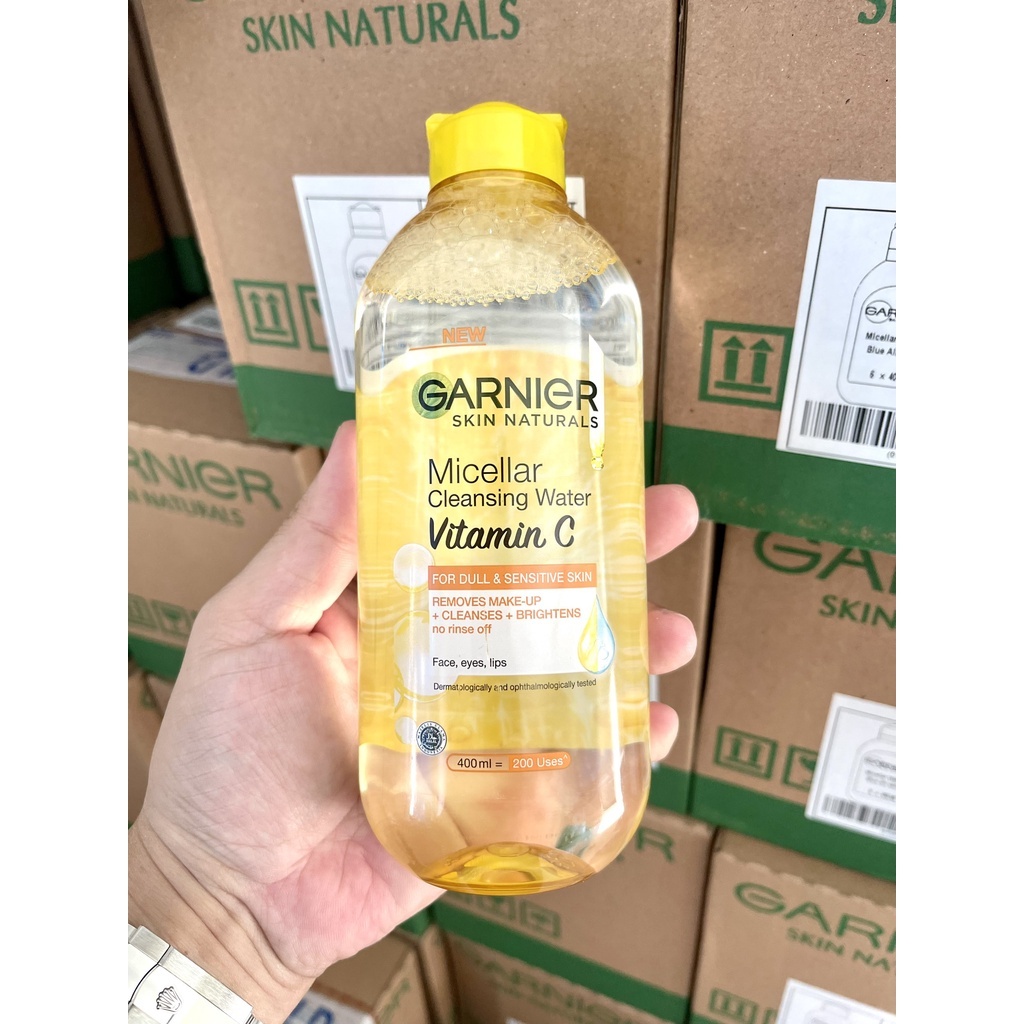 Nước tẩy trang Garnier Micellar Water dành cho mọi loại da 400ml - Sunshine Official Store
