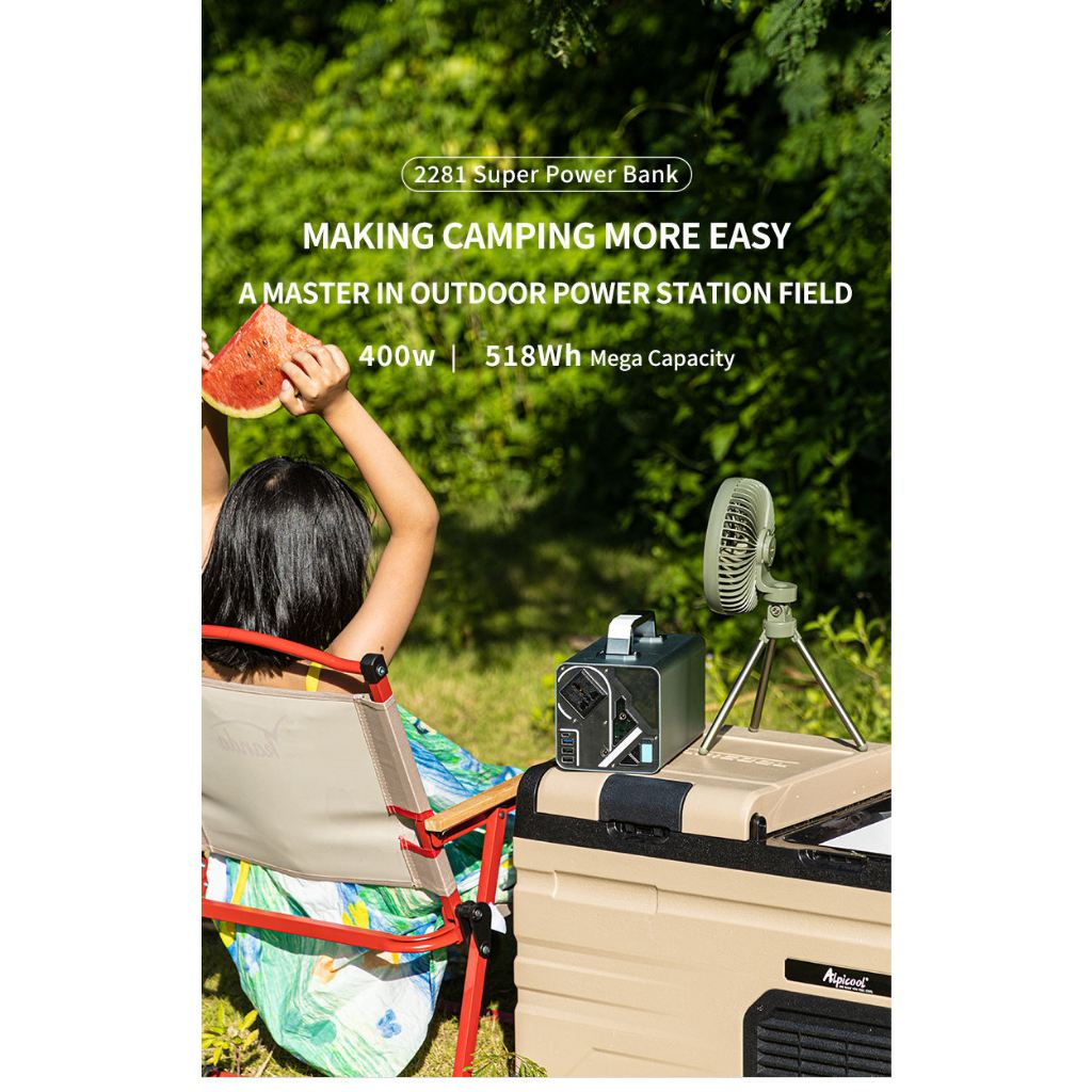 Trạm sạc dự phòng 140000mah O2 Project YT2281 AC 220V - 400W