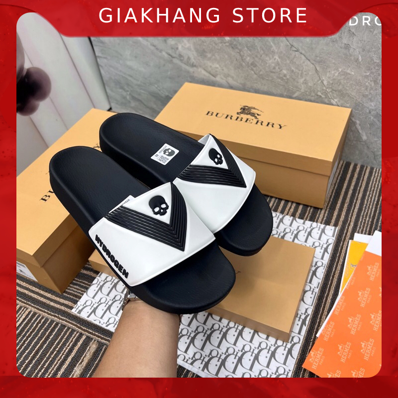 Dép nam quai ngang đầu lâu cao cấp. Hàng sẵn kho từ 38-43