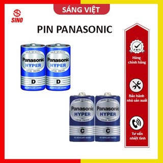 Pin đại d,pin trungc panasonic r20ut/2s vỉ 2 viên giá 1 viên