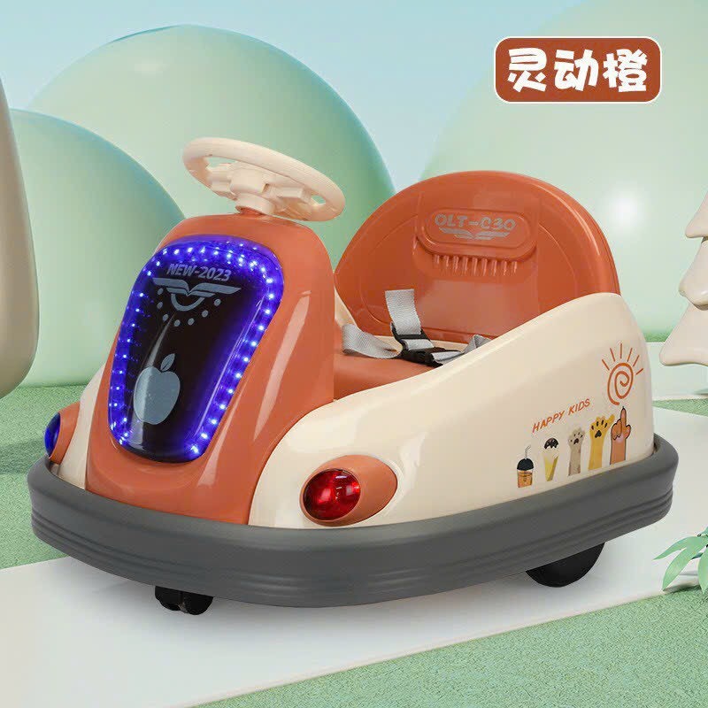Xe xoay 360 độ trẻ em, xe điện cho bé,  xe đụng trẻ em ,xe húc nhau trẻ em xe có điều khiển và sạc cho bé