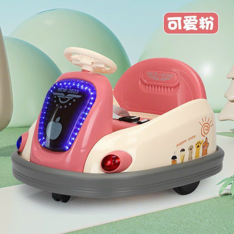 Xe xoay 360 độ trẻ em, xe điện cho bé,  xe đụng trẻ em ,xe húc nhau trẻ em xe có điều khiển và sạc cho bé