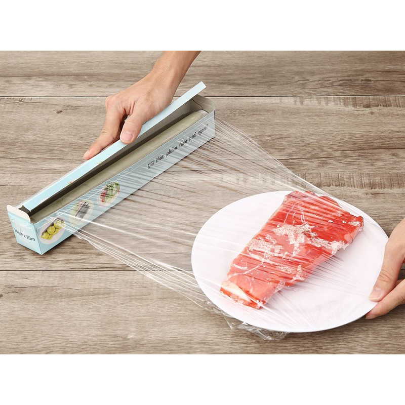 Màng bọc thực phẩm PVC Bách hóa XANH 30cm x 20m
