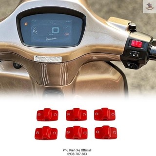 Nút đỏ công tắc cho cùm tay lái xe vespa sprint primavera