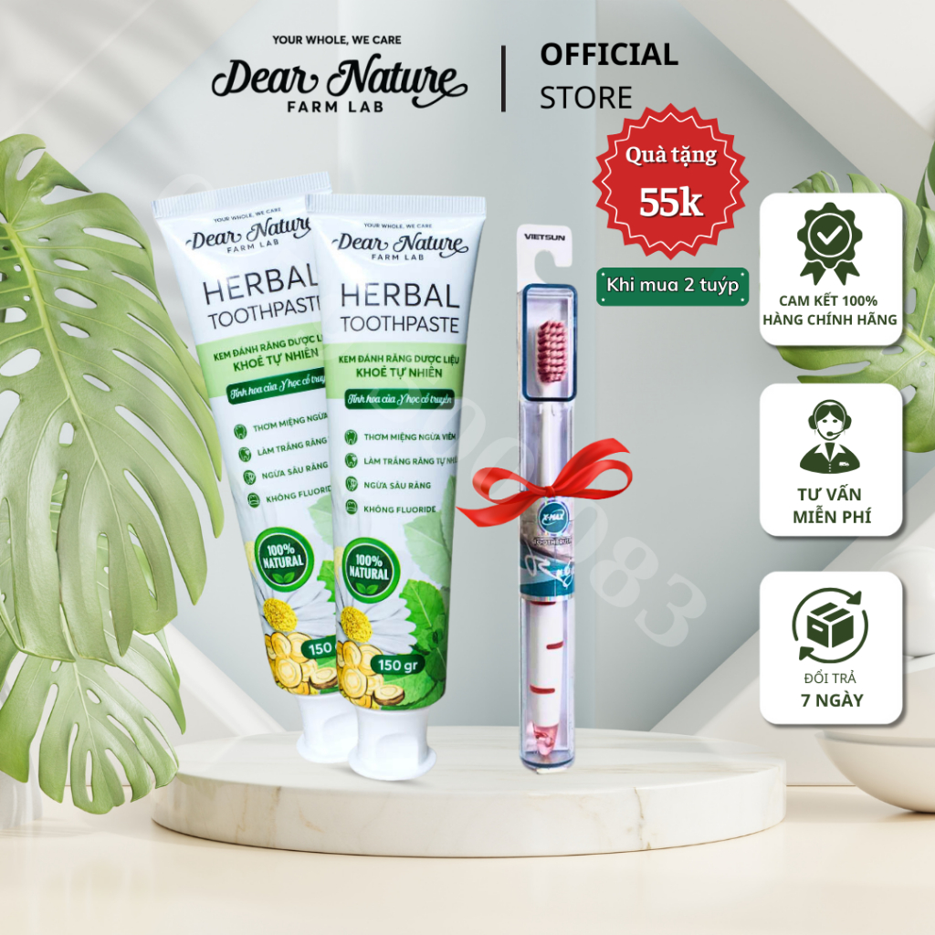 Kem đánh răng dược liệu 150gram
