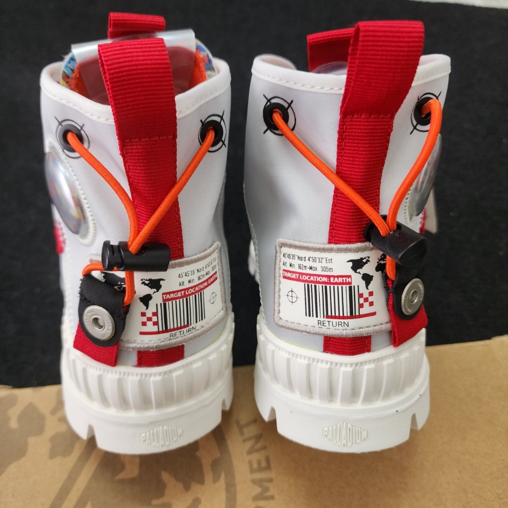 Giày Palladium cổ cao trắng chống bẩn mẫu mới nam nữ