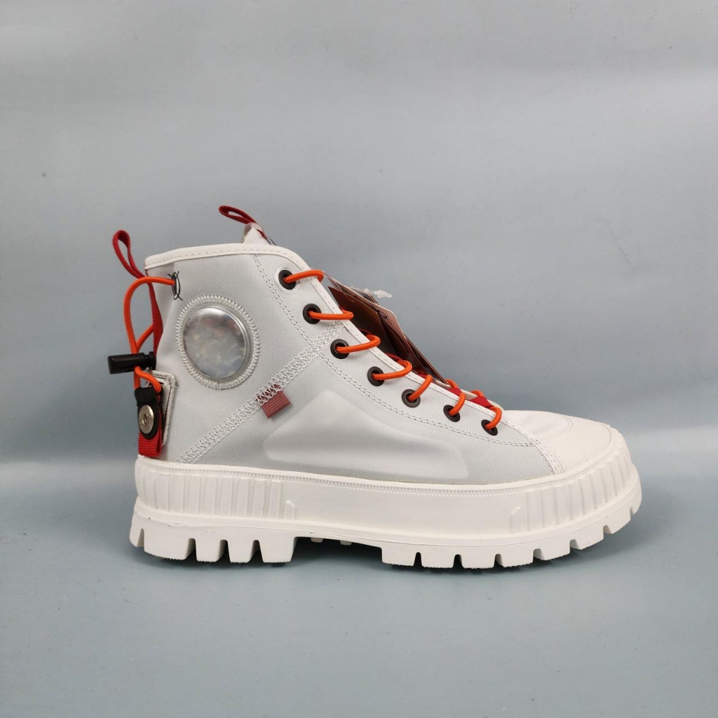 Giày Palladium cổ cao trắng chống bẩn mẫu mới nam nữ