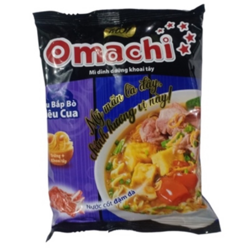 Gói mì khoai Tây Omachi 80g