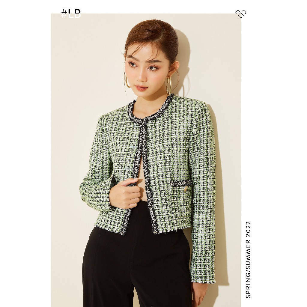 Áo khoác tweed - Everluxe