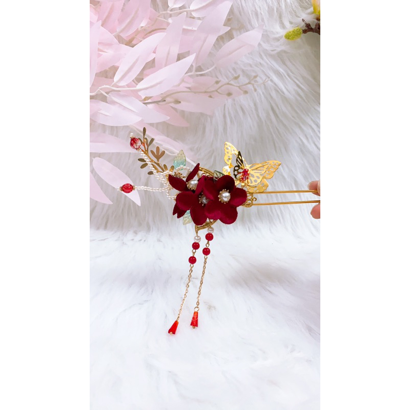 Tổng hợp Trâm cô dâu nhẹ nhàng - size vừa