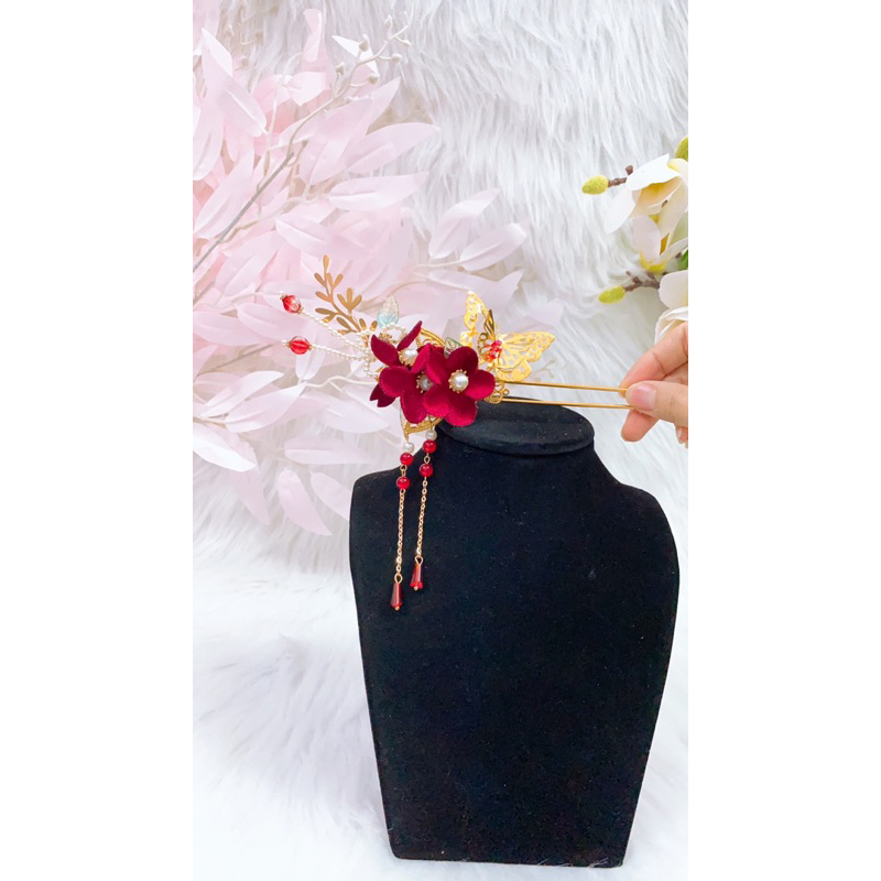 Tổng hợp Trâm cô dâu nhẹ nhàng - size vừa