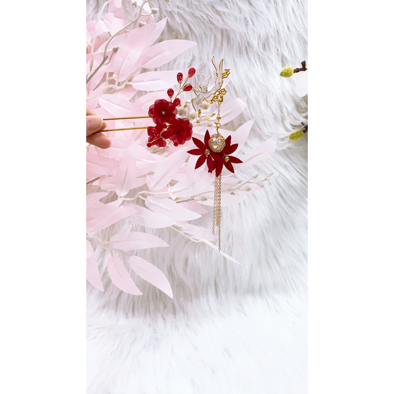 Tổng hợp Trâm cô dâu nhẹ nhàng - size vừa