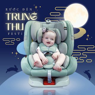 Ghế ngôi ô tô trẻ em từ trẻ sơ sinh đến trẻ 12 tuổi, bảo hành 3 năm -NTH00