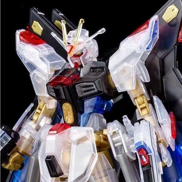 Mô hình khớp Gundam MG Freedom 2.0 Clear Color The Gundam Base Limited loại nhựa trong 1962 5-1