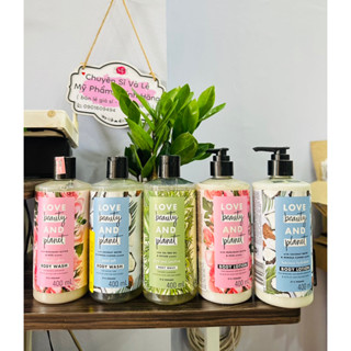 Sữa tắm/Sữa dưỡng thể Love Beauty And Planet Dưỡng ẩm- Sáng Da 400ml/chai