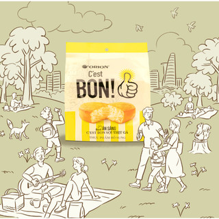 Bánh C'est Bon Ăn Sáng Sợi Thịt Gà 85g (5 cái)