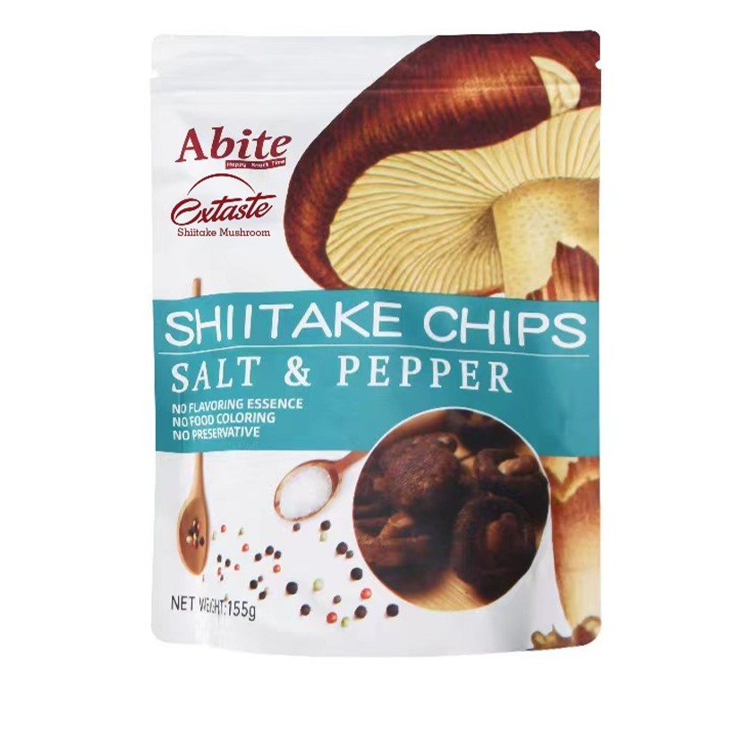 Nấm hương sấy giòn, nấm đông cô Extaste Shiitake Mushroom Crisps 155g vị tiêu BeautiMax8