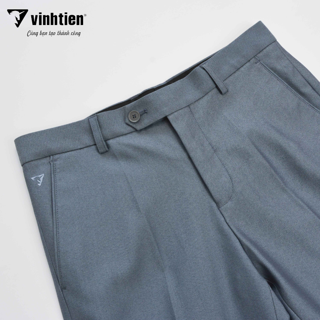 Quần Tây Dáng Trẻ Form Ôm 0ly Slimfit Vĩnh Tiến 482 - Mã 04