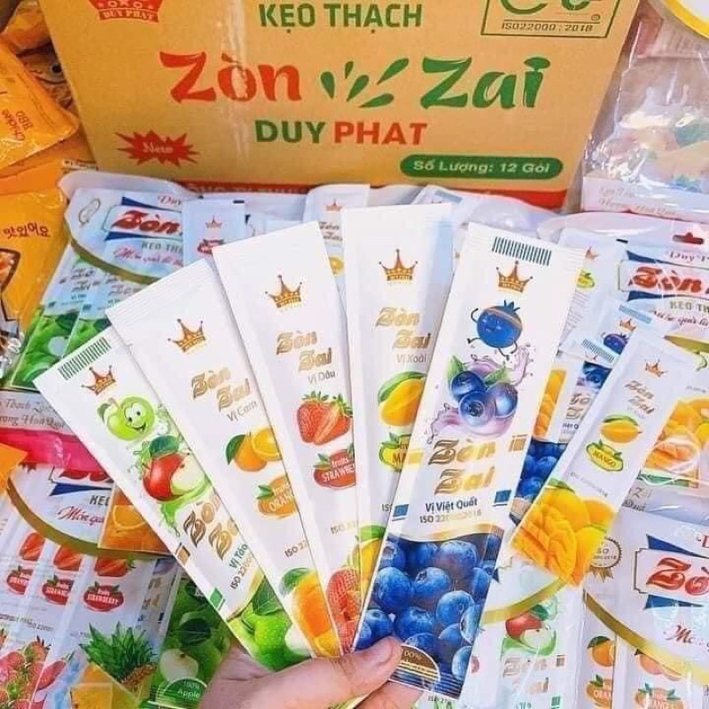 Kẹo Thạch Zòn Zai Duy Phát gói 400g