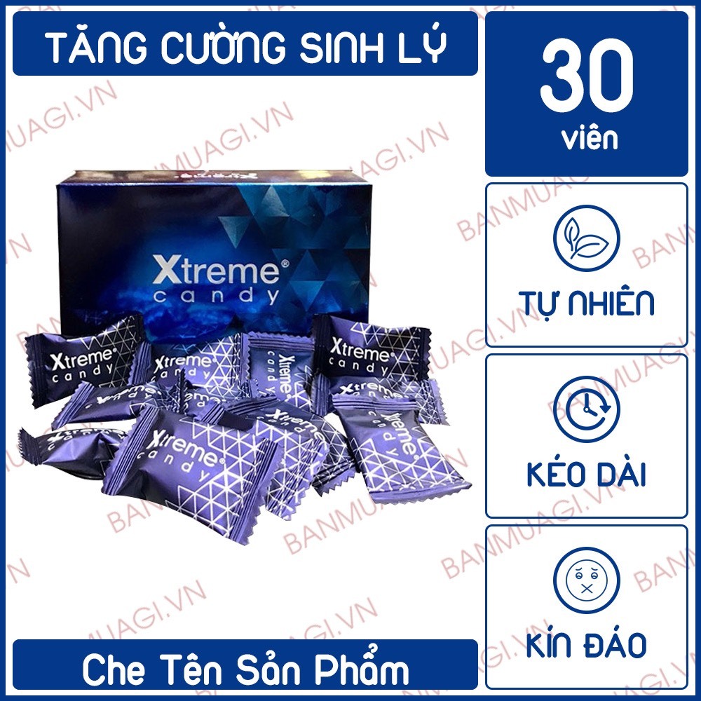 10 Viên Kẹo Sâm Xtreme Candy Chính Hãng, Hương Cà Phê, Dành Cho Nam Giới