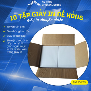  1 THÙNG Giấy in chuyển nhiệt Đế Hồng gồm 1000 tờ A3 - combo SIÊU TIẾT KIỆM 
