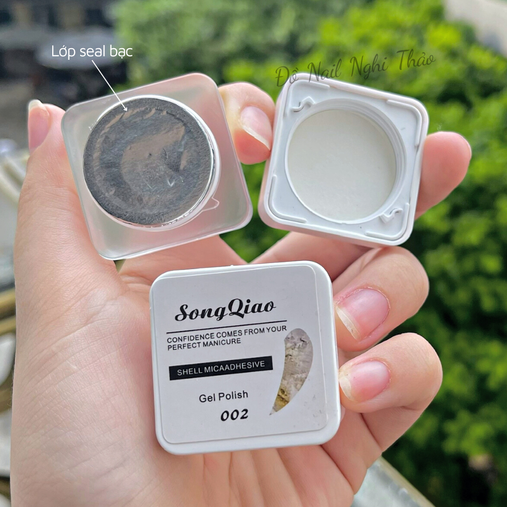 Gel nhũ ẩn xà cừ trang trí móng 8g NGHI THẢO