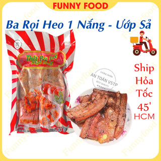 Ba Rọi Heo 1 Nắng Ướp Sả 500g – Tặng Kèm Nước Chấm – [Ship Hỏa Tốc HCM] – Funnyfood