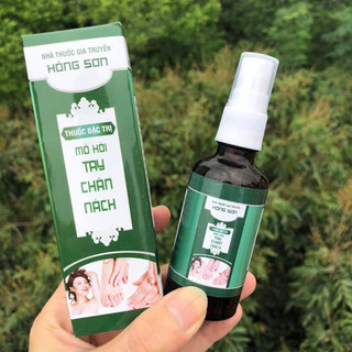 Xịt Mồ Hôi Tay Chân Thảo Dược Hồng Sơn