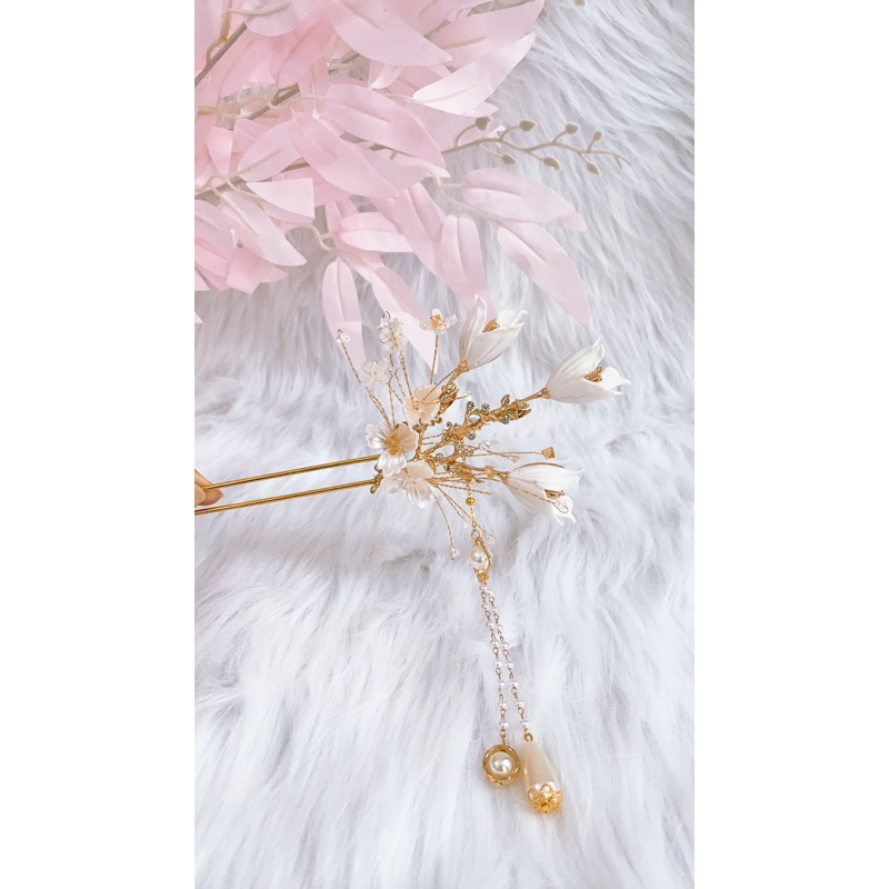 Trâm Hoa TuLip phối Pha lê mẫu mới