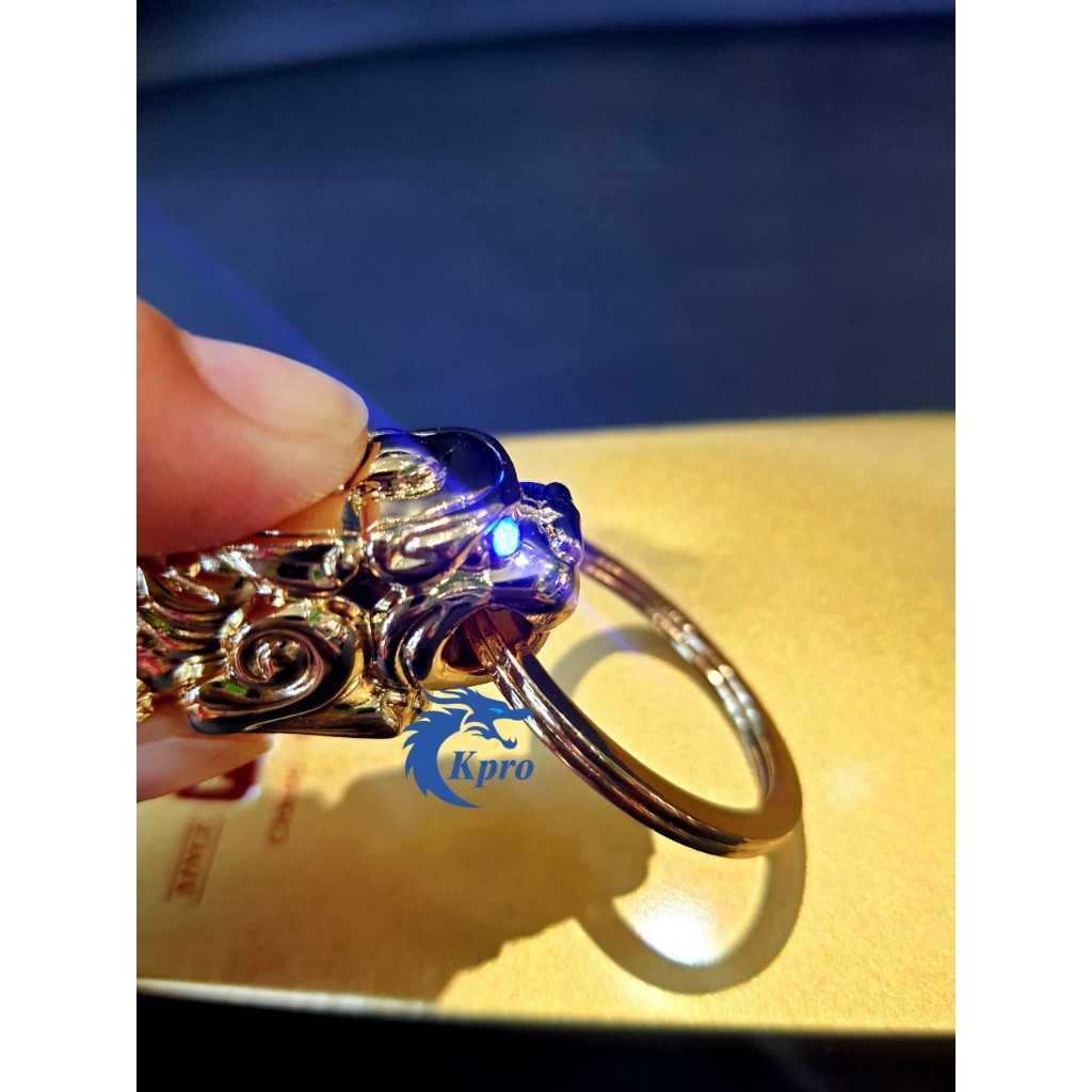 Móc khoá ô tô, xe máy có móc thắt lưng đầu rồng, tỳ hươu - Hàng Kpro chất lượng cao