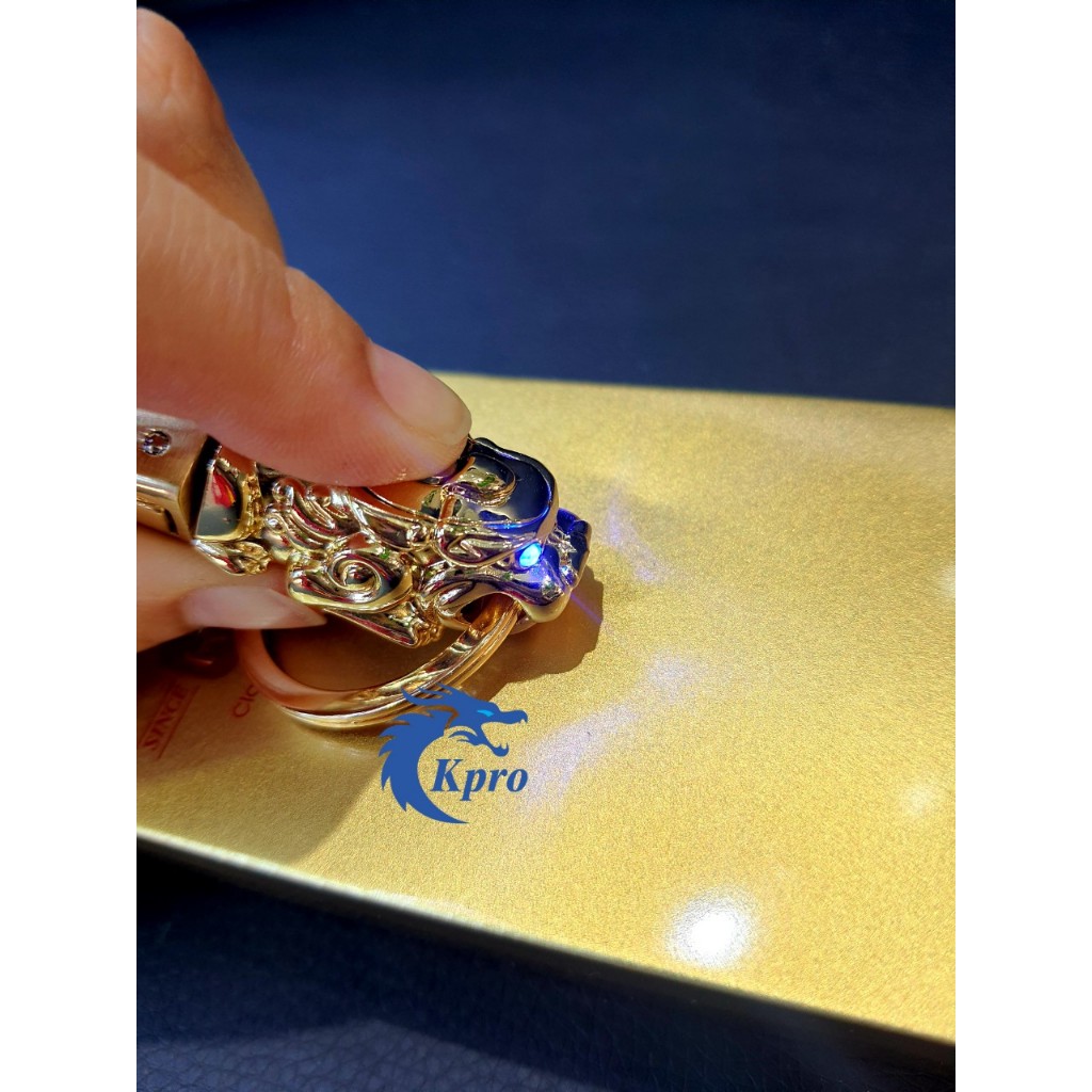 Móc khoá ô tô, xe máy có móc thắt lưng đầu rồng, tỳ hươu - Hàng Kpro chất lượng cao