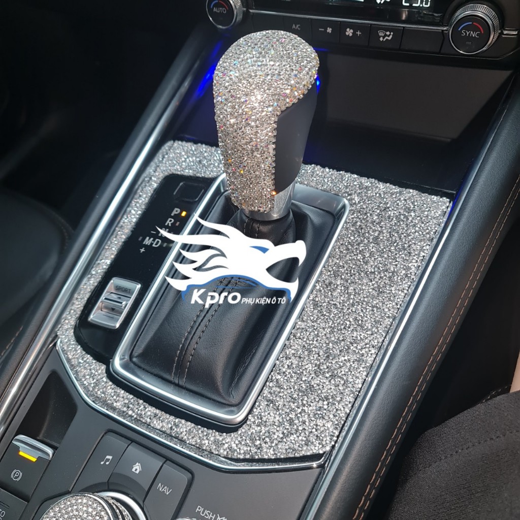 Bộ ốp nội thất đính đá Mazda siêu sang - Hàng Kpro chất lượng cao