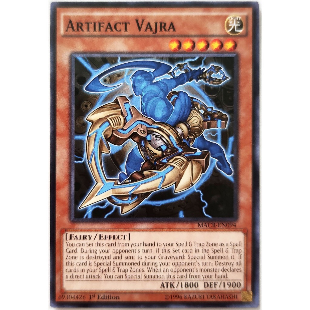 [Thẻ Yugioh] Artifact Vajra |EN| Common