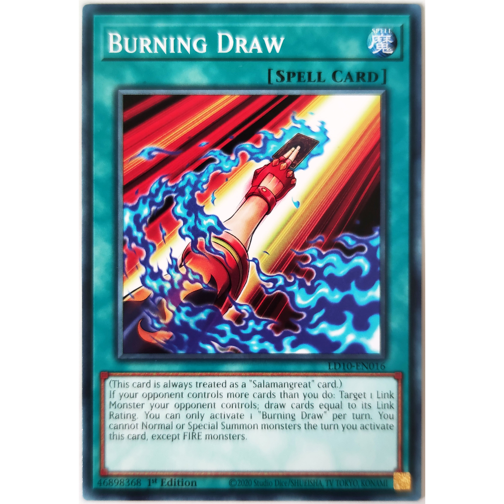 [Thẻ Yugioh] Burning Draw |EN| Common