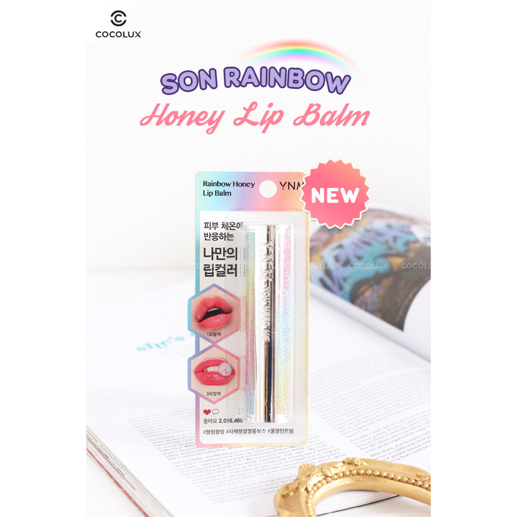 Son Dưỡng YNM Rainbow Honey Lip Balm 3.8g