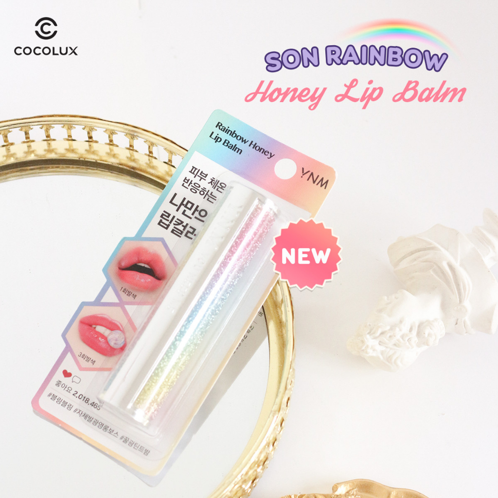 Son Dưỡng YNM Rainbow Honey Lip Balm 3.8g