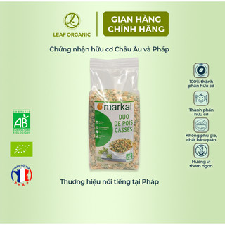 Đậu Hà Lan hữu cơ Markal (xanh & vàng) 500g