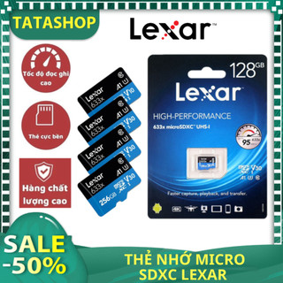 Thẻ nhớ micro sd lexar-kingmax, thẻ 32gb, 64gb, 128gb, tốc độ truyền dữ liệu cao, chống nước, lưu trữ nhiều dữ liệu