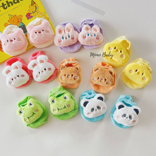 Tất thú bông xù xinh xắn chống trượt cho bé sơ sinh T54 Mimo Baby