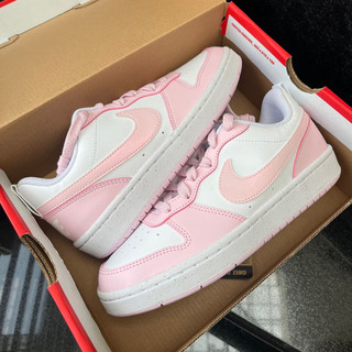 Giày nike court borough 2 se ‘white pink’