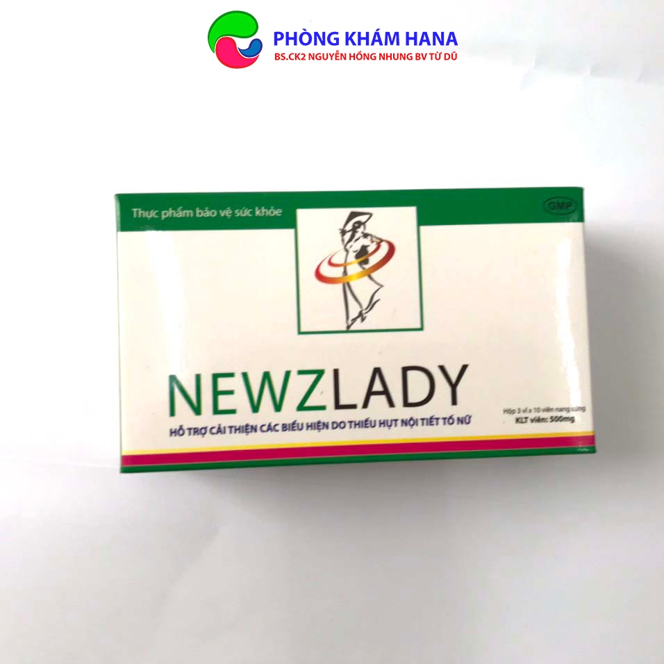 Newlady viên uống giúp cân bằng nội tiết tố, nám da, tàn nhan, rụng tóc, giảm lão hóa da