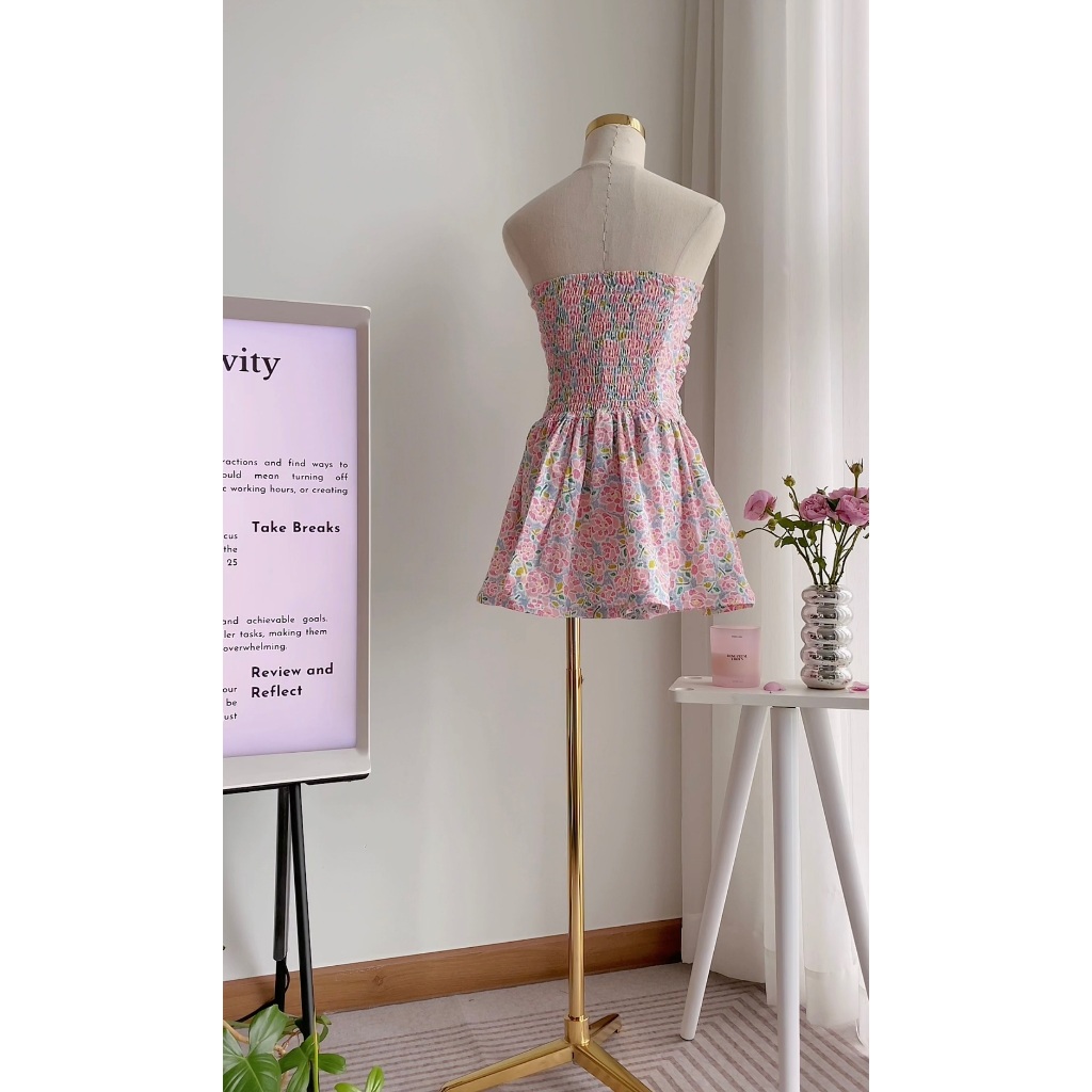 ORIGINALITY - ĐẦM XẾP LY TÙNG XOÈ - FREESIA DRESS - PASTEL