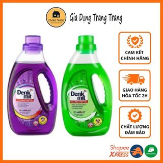 Nước giặt Denkmit nội địa Đức, nước giặt đa năng - Chai 1.1L