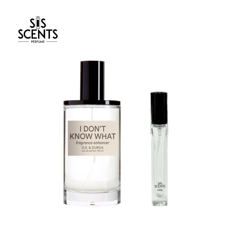 Nước hoa CHIẾT - DS & DURGA I don’t know what - HÀNG CHÍNH HÃNG  | SISSCENTS