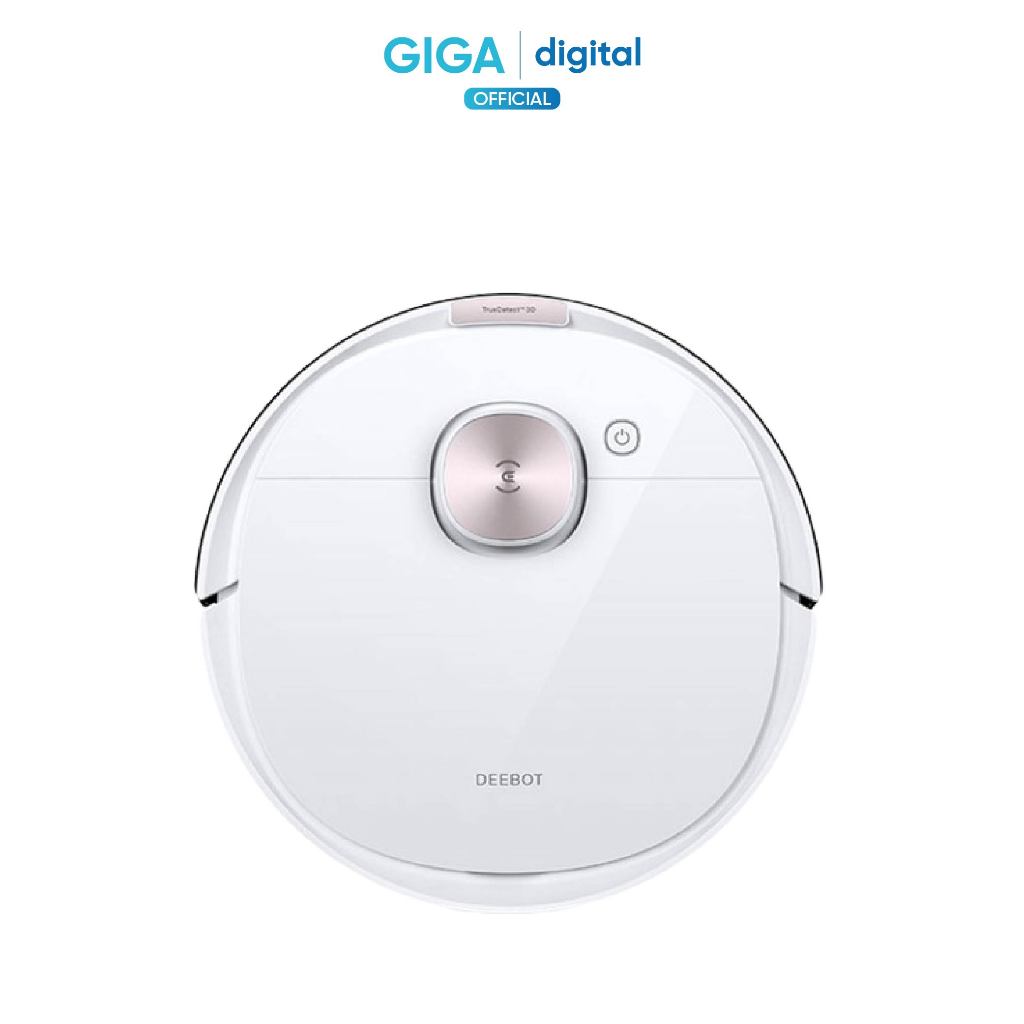 Robot hút bụi lau nhà Ecovacs Deebot Ozmo T8 Max Plus - Màu trắng - BH 2 Năm